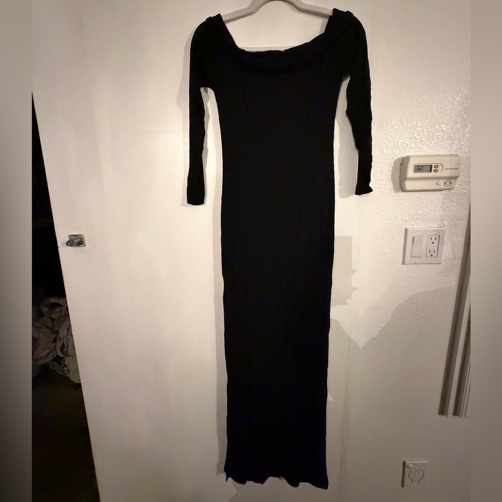 Lovers & Friends Royale Black Maxi Dress Small - Picture 5 of 8
